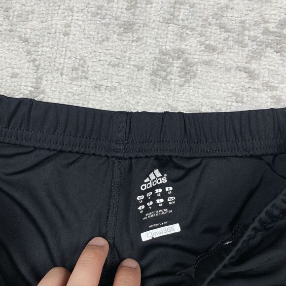Adidas Pants Clima365 Climalite Women’s Capri Black Drawstring Size Medium - Picture 4 of 7